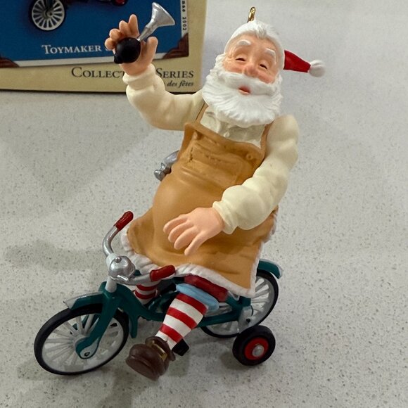 HALLMARK Keepsake Toymaker Santa Collector's Series 2002 - Picture 7 of 9